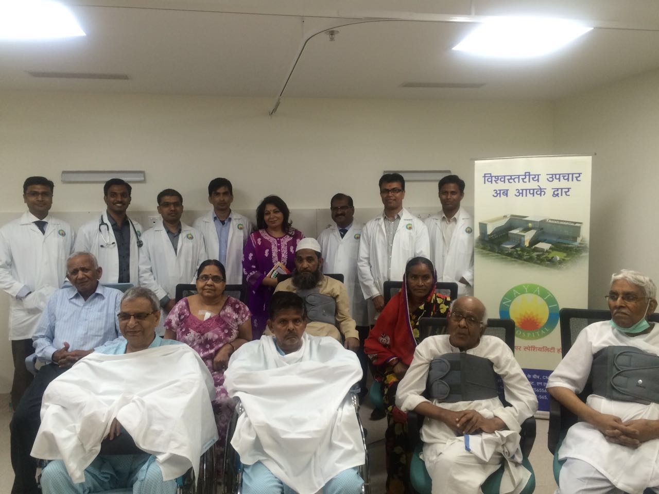 Nayati team celebrates World Hypertension Day along with their cardiac patients