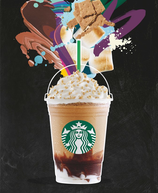 Roasted Marshmallow S'mores Frappuccino