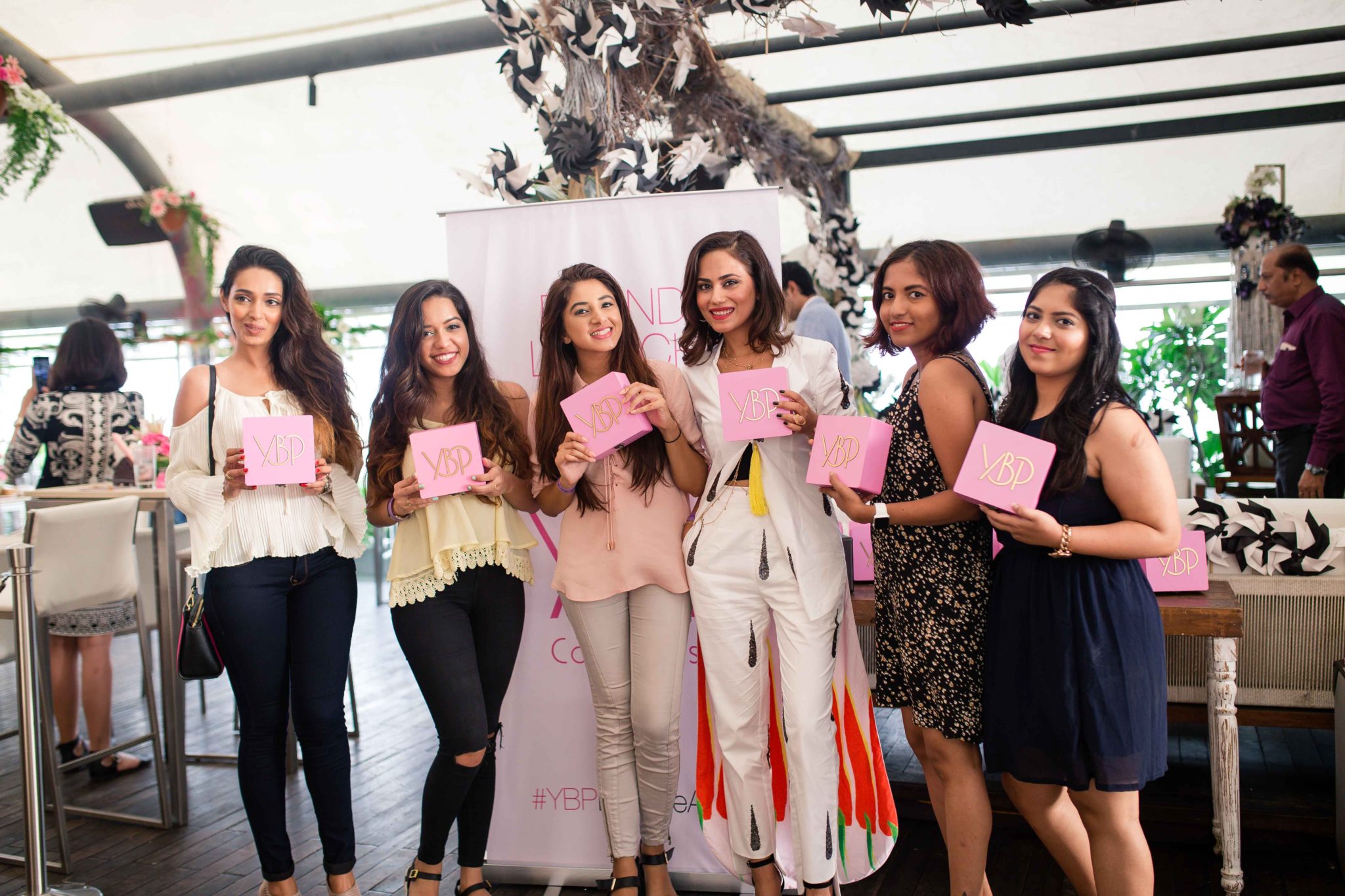 Co-founder Payal Thaker with the bloggers
