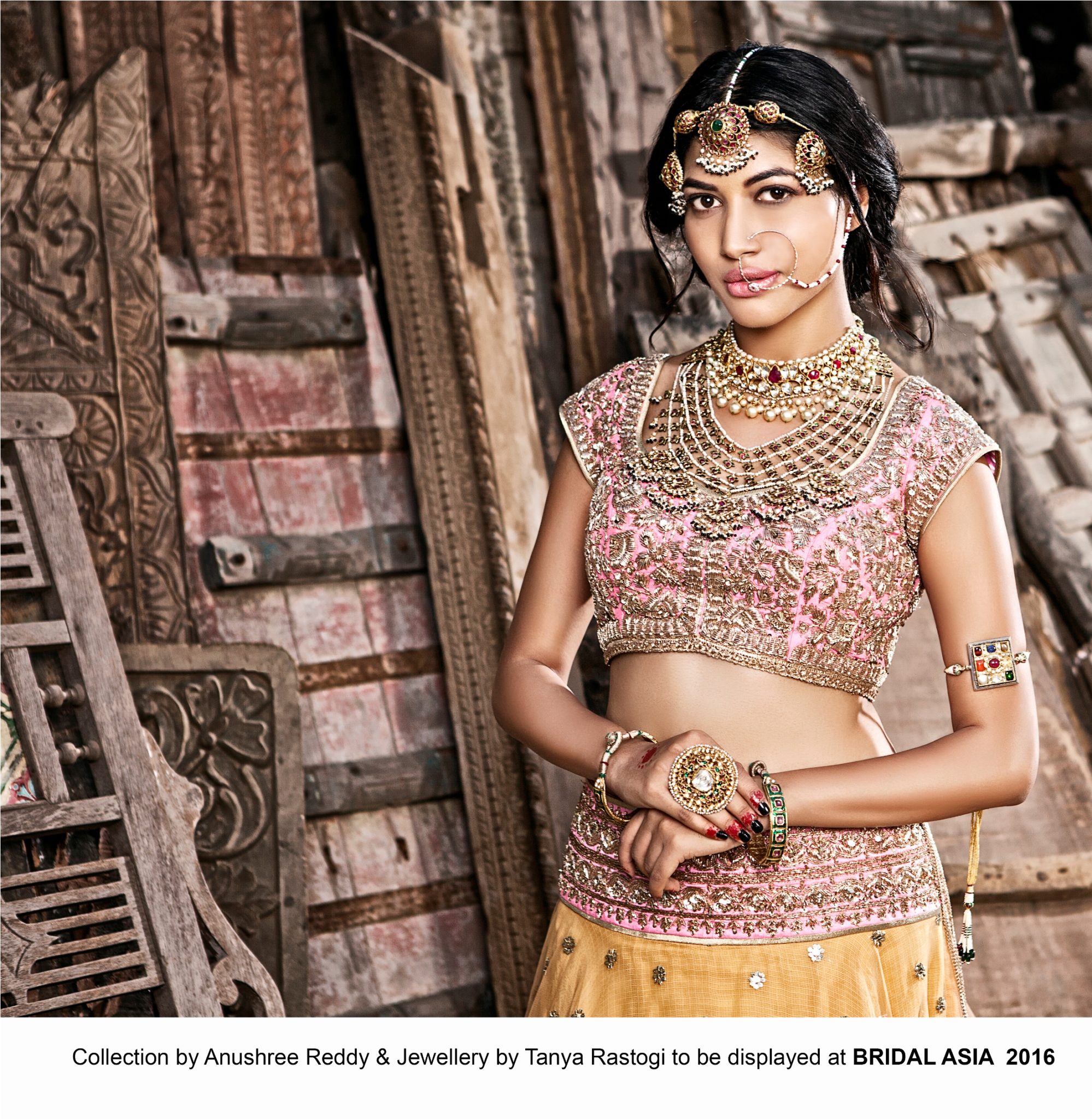 Collection by Anushree Reddy & Jewellery by Tanya Rastogi to be displayed at BRIDAL ASIA 2016