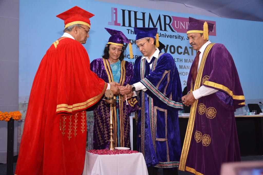 Dr. SD Gupta President IIHMR University Dr. Poonam Khetrapal Regional Director WHO South East Asia Region New Delhi  _
