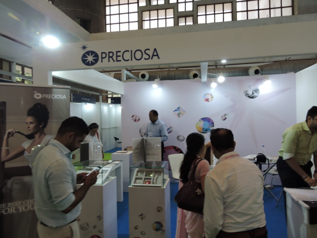 PRECIOSA at Fabric & Accessories Trade show  Pragati Maidan  New Delhi