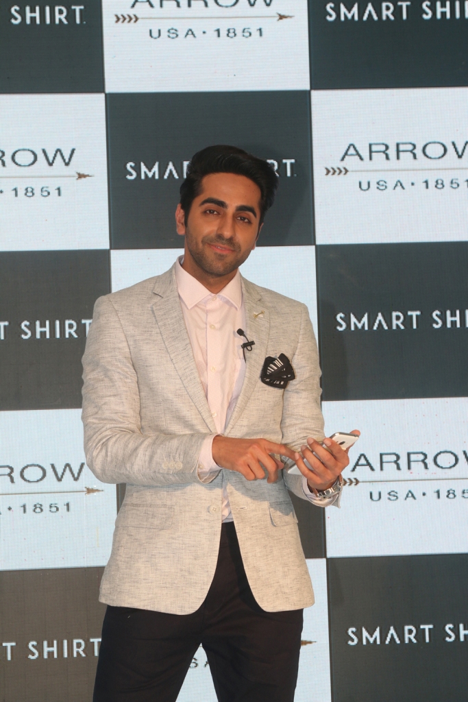 Ayushmann Khurrana launches the Arrow Smart Shirt - Mumbai - 9th August