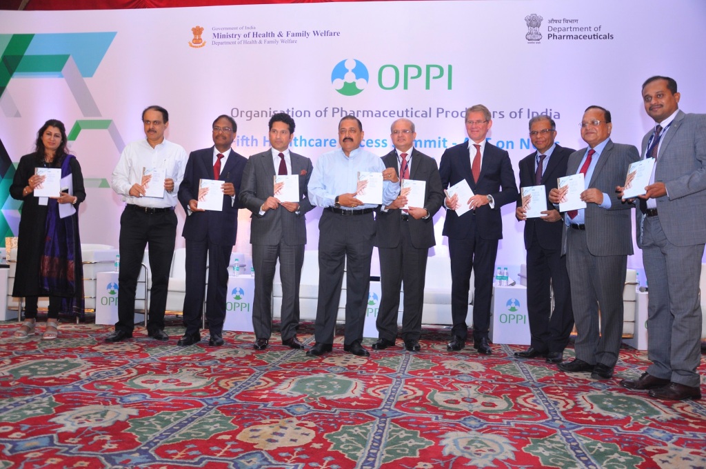 OPPI 5th Healthcare Access Summit - Act on NCDs- Taking the Pledge with Sachin Tendulkar