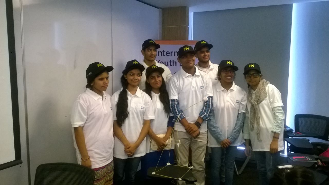 Students from HOPE Foundation at SAP Gurgaon office