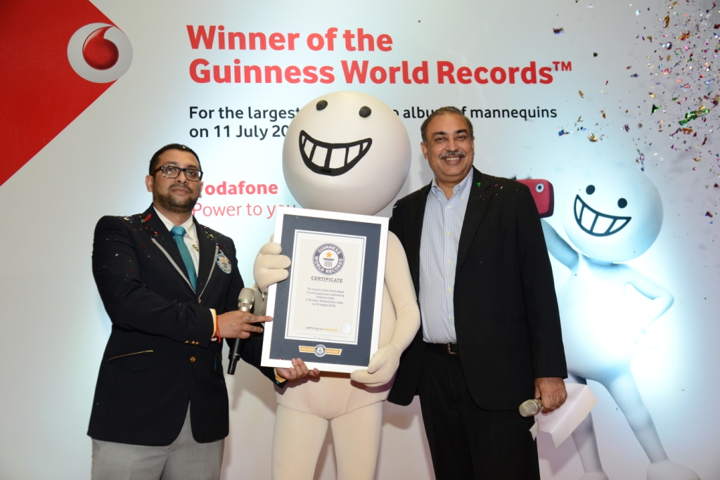 Vodafone Guinness World Record Sunil Sood