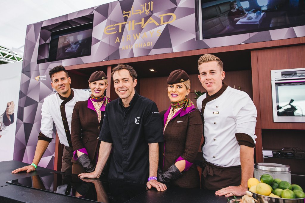 chef-pascal-aussignac-club-gascon-london-with-etihad-airways-inflight-chefs-and-cabin-crew