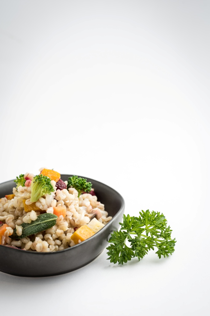 Barley & winter vegetable Risotto