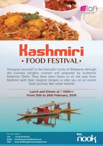 Kashmiri Food Festival at Aloft Bengaluru Cessna Business Park - Core ...